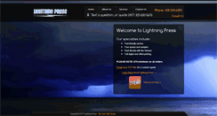 Desktop Screenshot of lightningpress.net